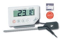 Termómetro con sonda inox.
