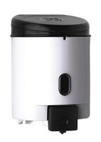 DOSIFICADOR JABON RELLENABLE 1L BLANCO/NEGRO