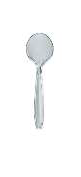CUCHARILLA POSTRE PS TRANSPARENTE LUX 14,5 CMS