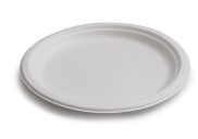 plato caña de Azúcar Blanco 22 cm