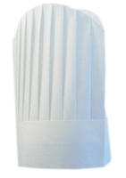 Gorro Chef 31 cm Copa Redondeada