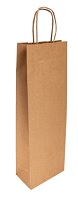 Bolsa botella c/asa Kraft