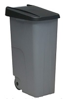 Contenedor Reciclo 110 Lts Tapa Negra