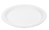 Plato Cartón 23 cm Blanco