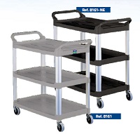 CARRO DE SERVICIO SERVICE CART NEGRO