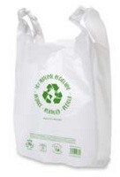 Bolsa Camiseta 30x40 G200 Blanca