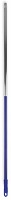 Palo Aluminio Doble Rosca 125 cm Azul