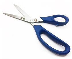 TIJERAS DETECTABLES METALES /RAYOS X 23 CMS. AZUL