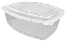 BANDEJA CON TAPA PP 1500 ML.