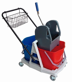 CARRO NEPTUNO 2X18 LTS CON PRENSA 8076 A