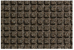 ALFOMBRA GUZZLER-166 60X90 MARRON