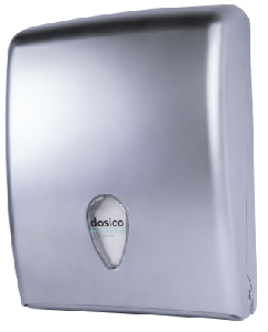 DISPENSADOR TOALLA Z ARES PLATA
