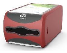DISPENS.TORK XPRESSNAP SERV.BARRA N4 ROJO 272512