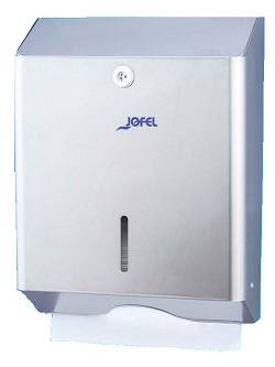 DISPENSADOR TOALLA Z SMART INOX SATINADO AH14200