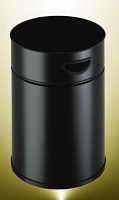 Papelera Cube negra