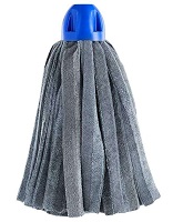 Fregona MAx Pro Tiras Gris Casquillo Azul
