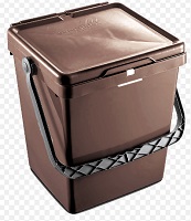 Cubo 40L MARRON Reciclaje