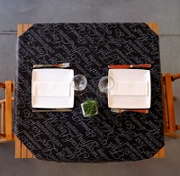 Mantel Rollo 1.20x50M Newtex Parole Negro
