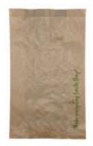 BOLSA DE PAPEL KRAFT 14+6X25 MULTIUSOS