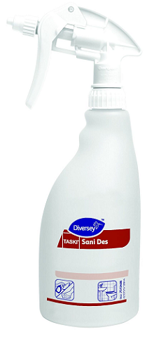 BOTELLA PULVERIZADORA SERIGRAF. 0,5 L. SANI DES