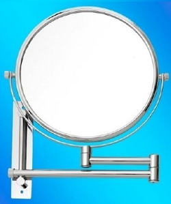 ESPEJO DOBLE CARA 20 CMS. REGULABLE