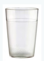 Vaso policarbonato Transparente 250cc