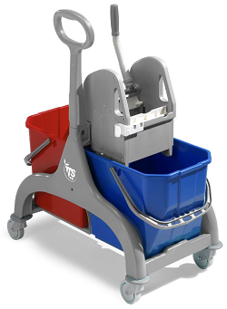 CARRO NICK DOBLE 2X25 L. GRIS C/ASA LATERAL 6186