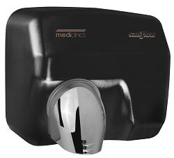 SECAMANOS SANIFLOW OPTICO ACERO EPOXI NEGRO MATE E05AB