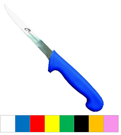 CUCHILLO FILETEAR 15 CMS. FELX.ESTRECHO DETECTABLE METALES / RAYOS X ROJO