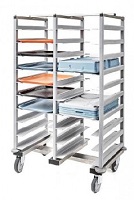 Carro Bandejas Acero Inox