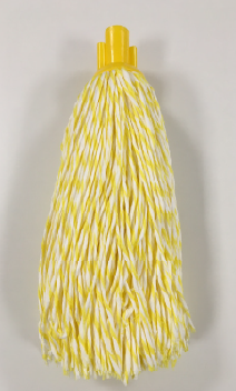 FREGONA PROF. 150 GTRS. MICROFIBRA AMARILLO/BLANCO QALITA