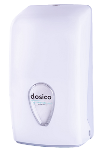 DISPENSADOR HIGIENICO PLEGADO BLANCO