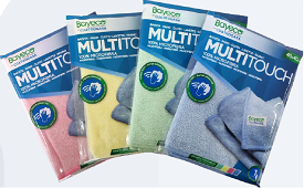 BAYETA MICROFIBRA 40X40 MULTITOUCH AZUL