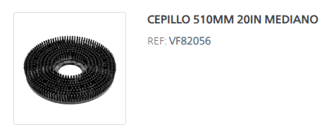 Cepillo Fregadora