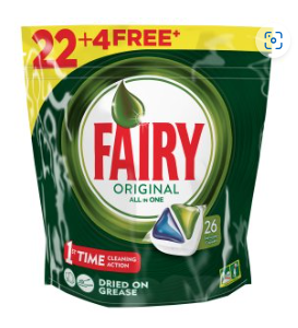 FAIRY TODO EN 1 PAQ. 21 DOSIS