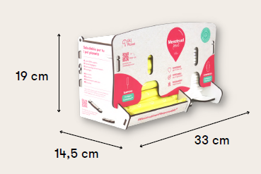 Menstruial Point Mediano Inglés Con Aplicador