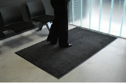 ALFOMBRA STYLIST JASPEADA 60X85 NEGRA