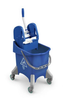Cubo Pile 30L azul con prensa azul