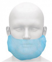 Cubrebarbas Azul