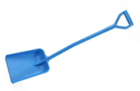 Pala Monobloque Mango Corto Azul