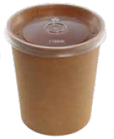 SOPERA KRAFT CON TAPA P.P. 16 OZ 480 ML.