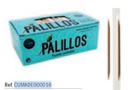 PALILLO REDONDO 2 PUNTAS FUNDA CELOFAN