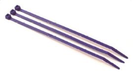 BRIDA DETECTABLE METALES 390X4.6MM AZUL