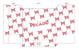 BOLSA PARA FRITOS 35G/M2 12X12 ANTIGRASA  NO ES PECADO
