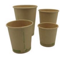 VASO DE PAPEL KRAFT 8OZ BEBIDA CALIENTE  240ML