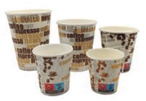 VASO PAPEL ESTAMPADO CAFE 8OZ 240ML
