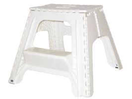 TABURETE PLEGABLE RESINA 2 PELDAÑOS