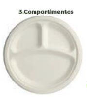 PLATO BAGAZO 3 COMP. 26MM