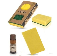 KIT LIMPIEZA ZERO WASTE (BAYETA+SALVAUÑAS+LAVAVAJILLAS)