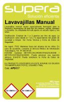 Etiquetas Supera Lavavajillas Manual